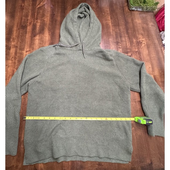 New .. Time and Tru Hooded Sweater - Army Green - L Time and Tru Size: L - Picture 11 of 15